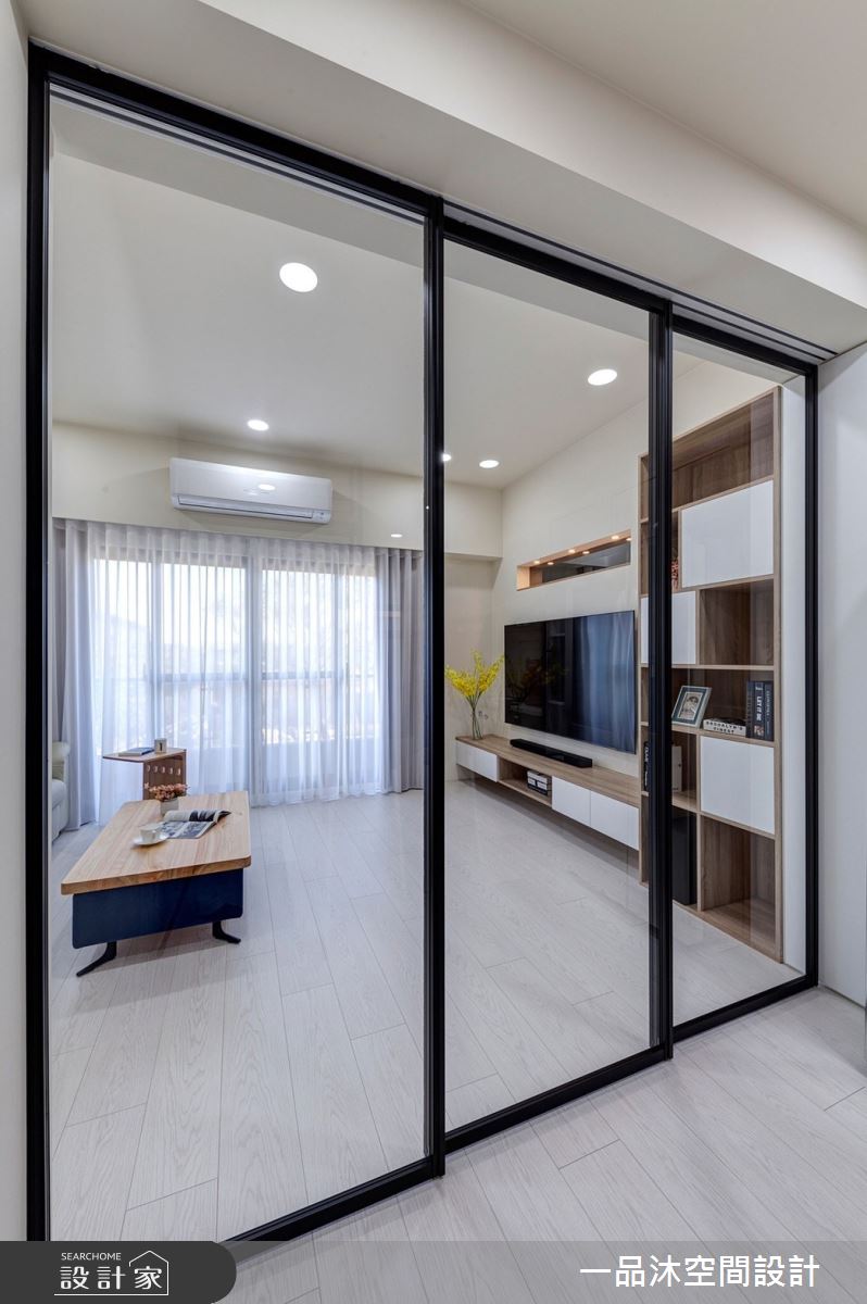 60坪新成屋(5年以下)＿混搭風客廳案例圖片＿一品沐空間設計＿一品沐_18之5