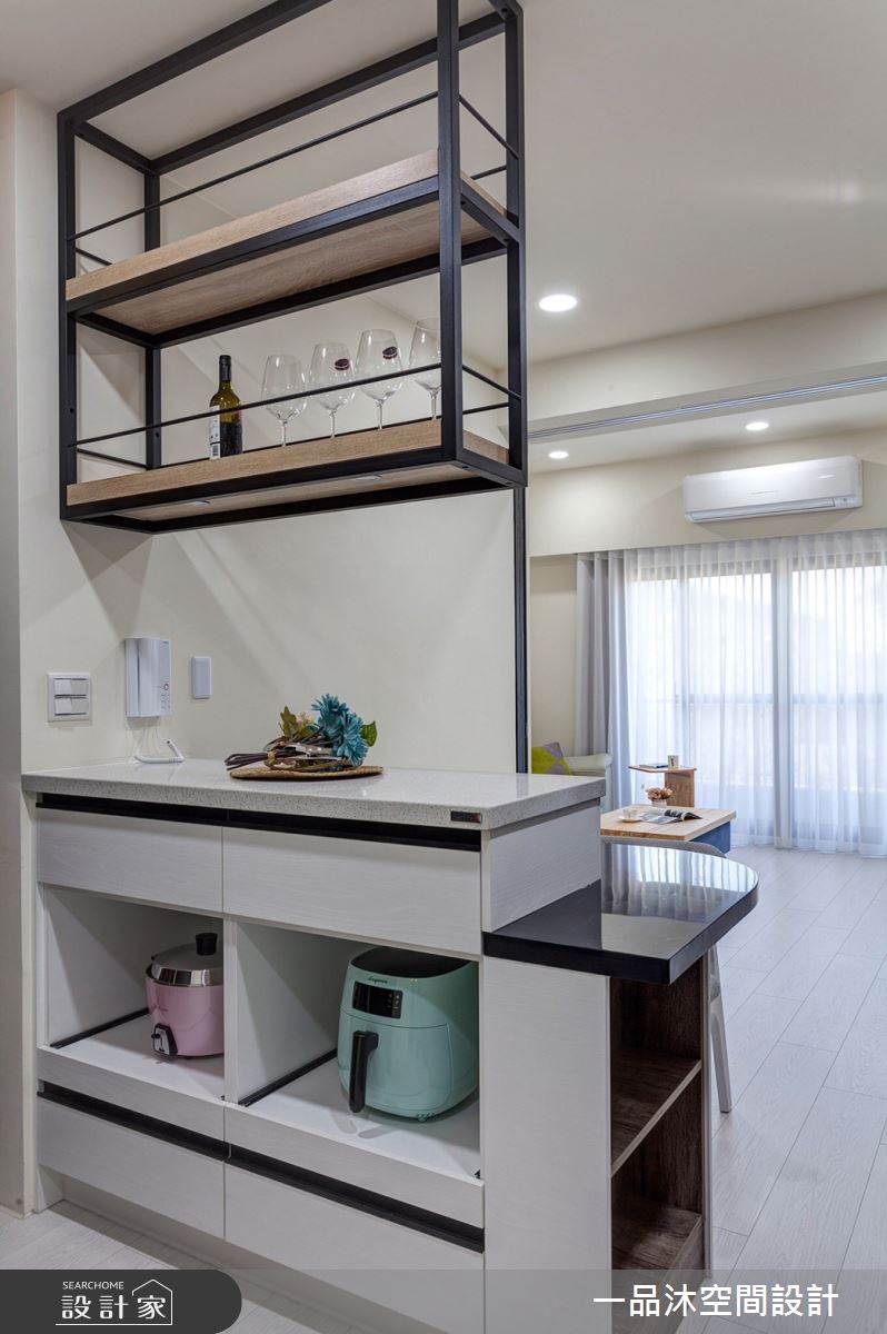 60坪新成屋(5年以下)＿混搭風客廳案例圖片＿一品沐空間設計＿一品沐_18之6