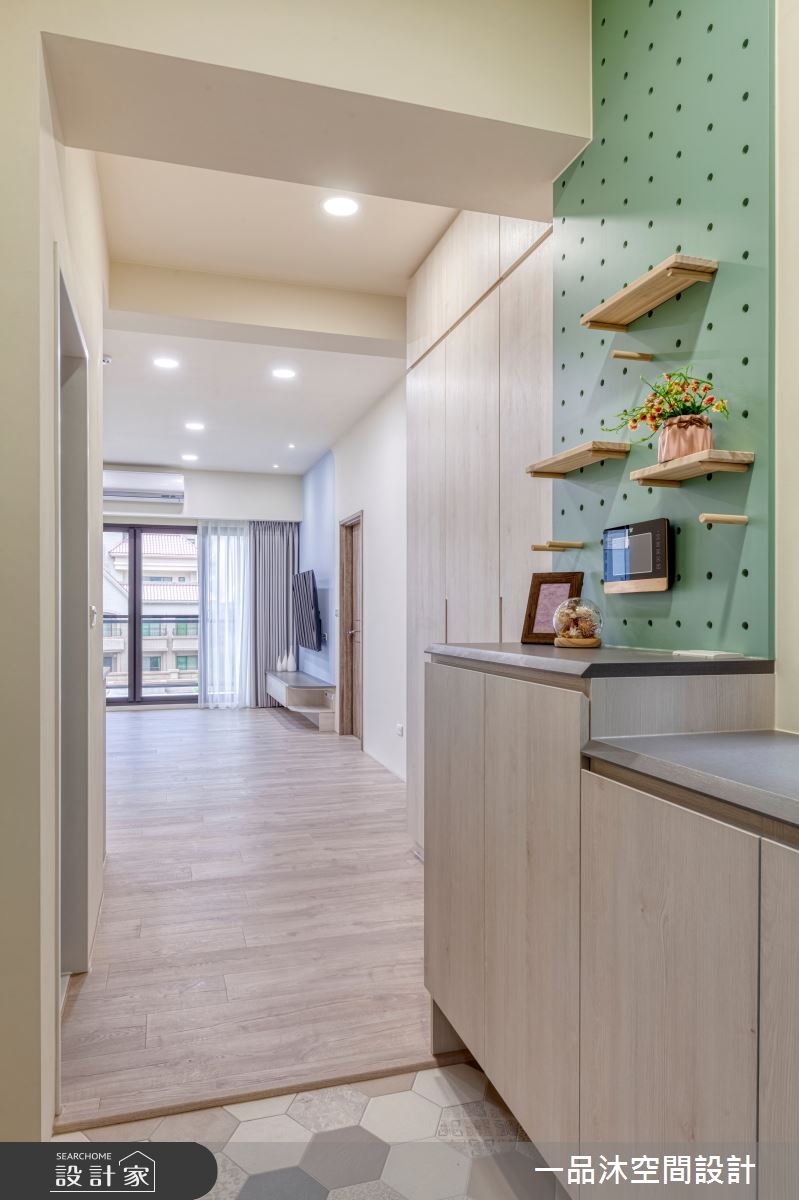 24坪新成屋(5年以下)＿混搭風玄關案例圖片＿一品沐空間設計＿一品沐_21之6