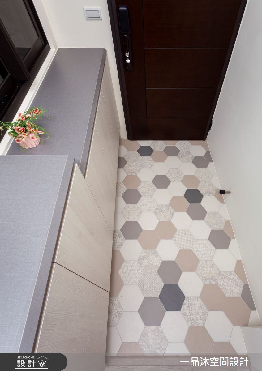 24坪新成屋(5年以下)＿混搭風玄關案例圖片＿一品沐空間設計＿一品沐_21之9
