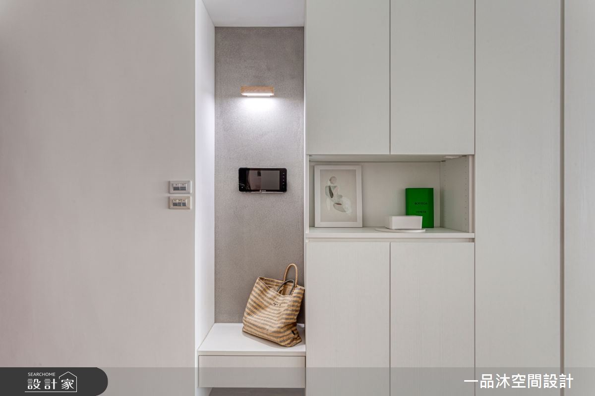35坪新古屋(10年以下)＿混搭風玄關案例圖片＿一品沐空間設計＿一品沐_22之1