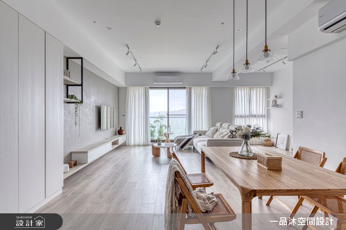 35坪新古屋(10年以下)＿混搭風客廳餐廳案例圖片＿一品沐空間設計＿一品沐_22之7