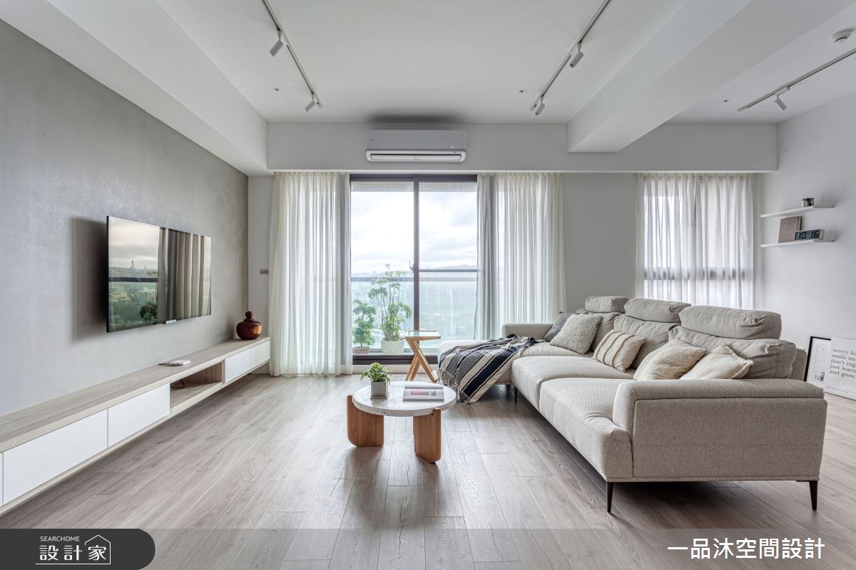 35坪新古屋(10年以下)＿混搭風客廳案例圖片＿一品沐空間設計＿一品沐_22之11