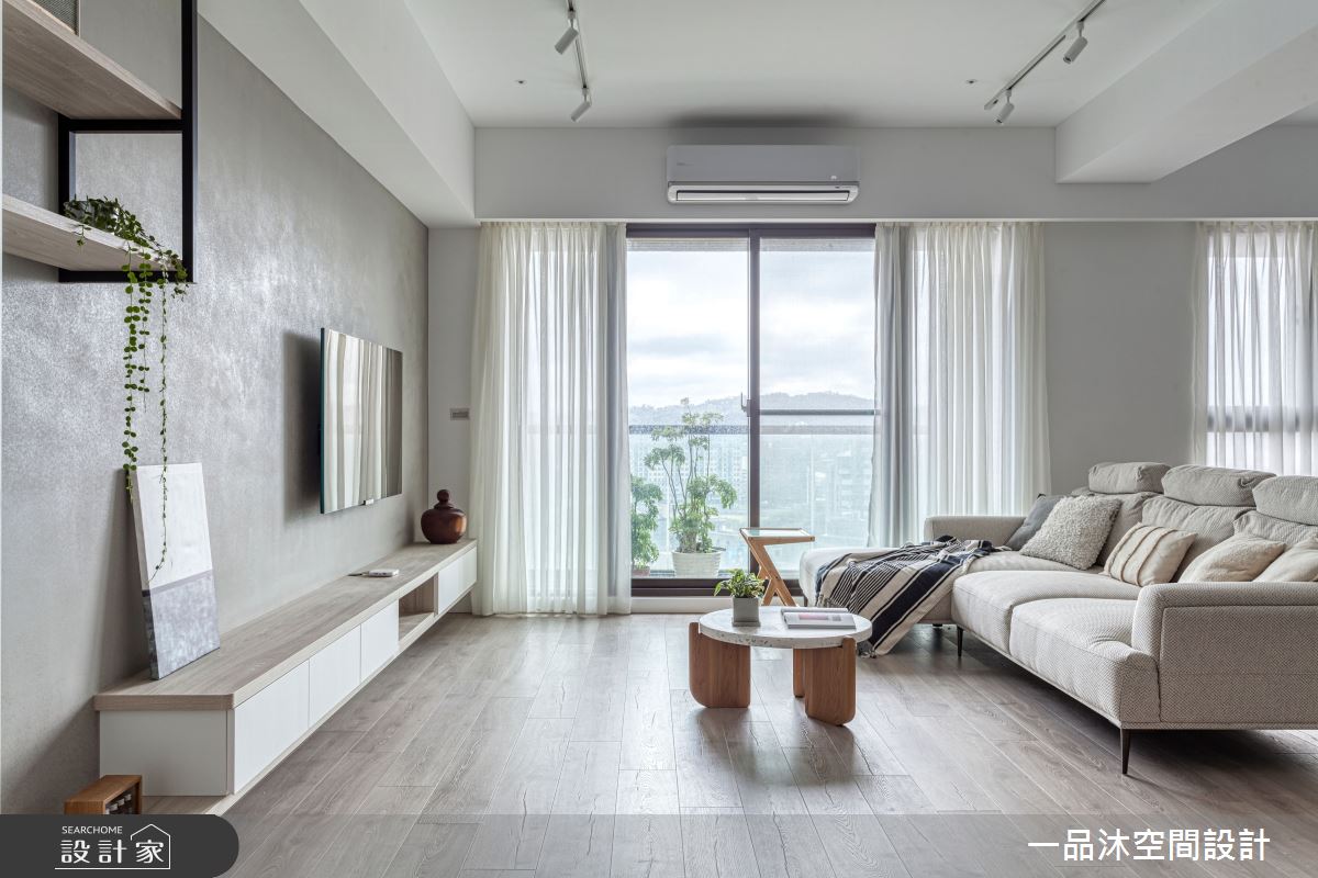 35坪新古屋(10年以下)＿混搭風客廳案例圖片＿一品沐空間設計＿一品沐_22之12