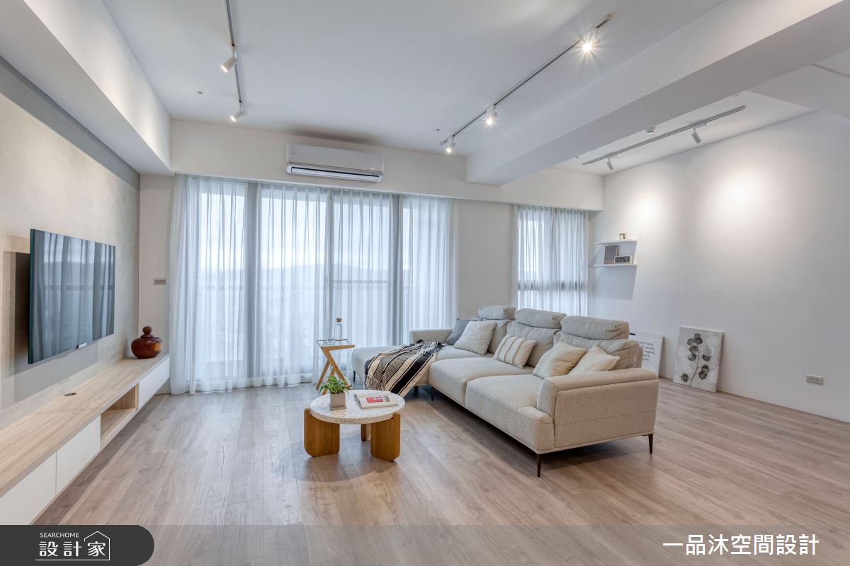 35坪新古屋(10年以下)＿混搭風客廳案例圖片＿一品沐空間設計＿一品沐_22之14