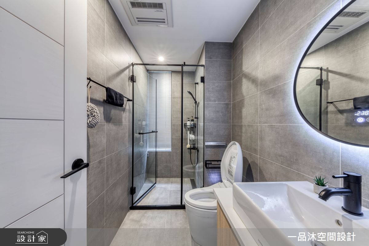 35坪新古屋(10年以下)＿混搭風浴室案例圖片＿一品沐空間設計＿一品沐_22之25