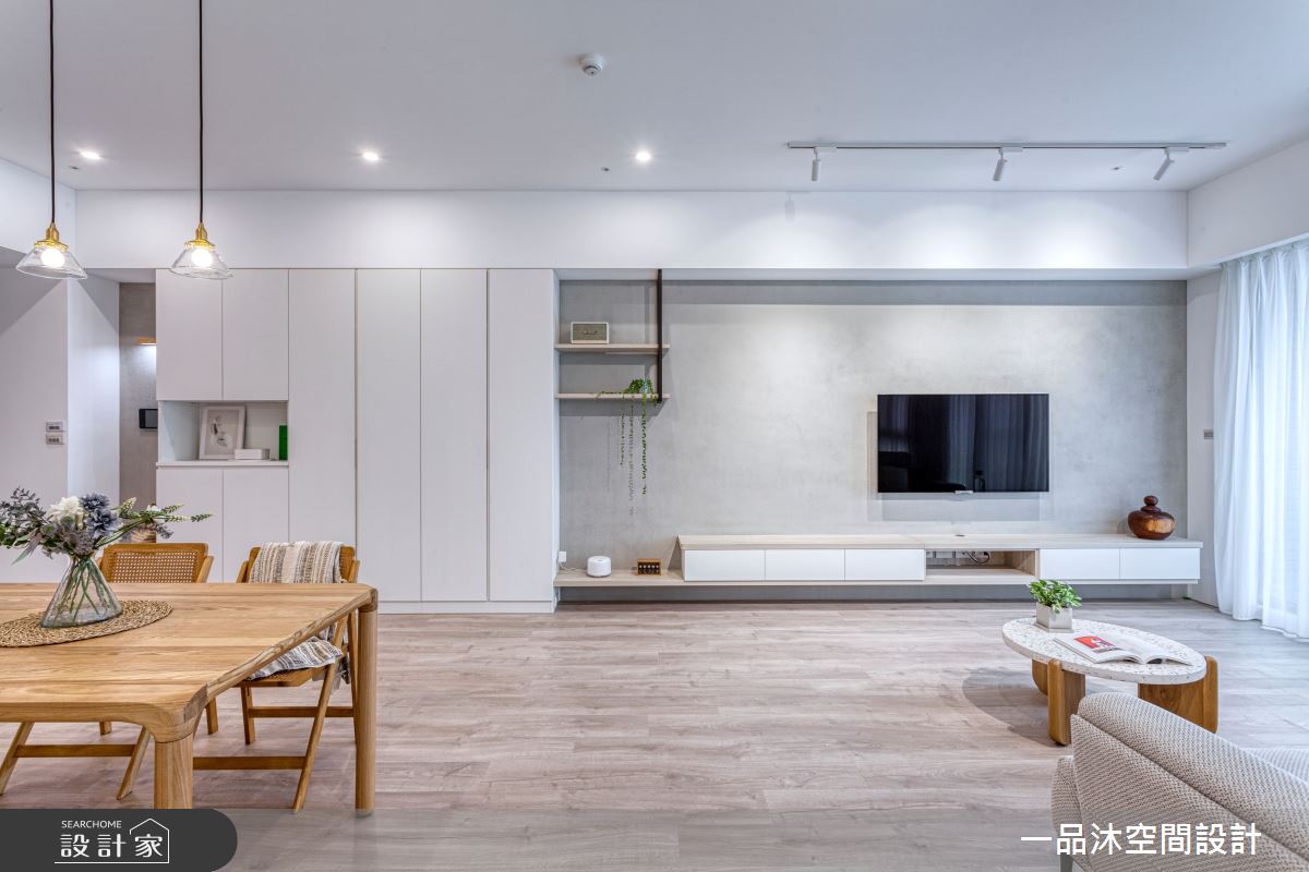 35坪新古屋(10年以下)＿混搭風客廳餐廳案例圖片＿一品沐空間設計＿一品沐_22之13