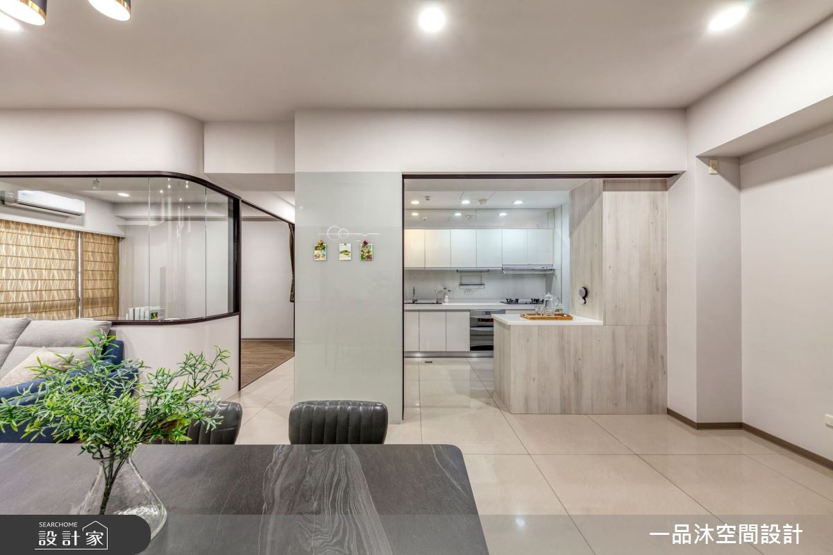 27坪新古屋(10年以下)＿混搭風餐廳廚房書房案例圖片＿一品沐空間設計＿一品沐_23之3