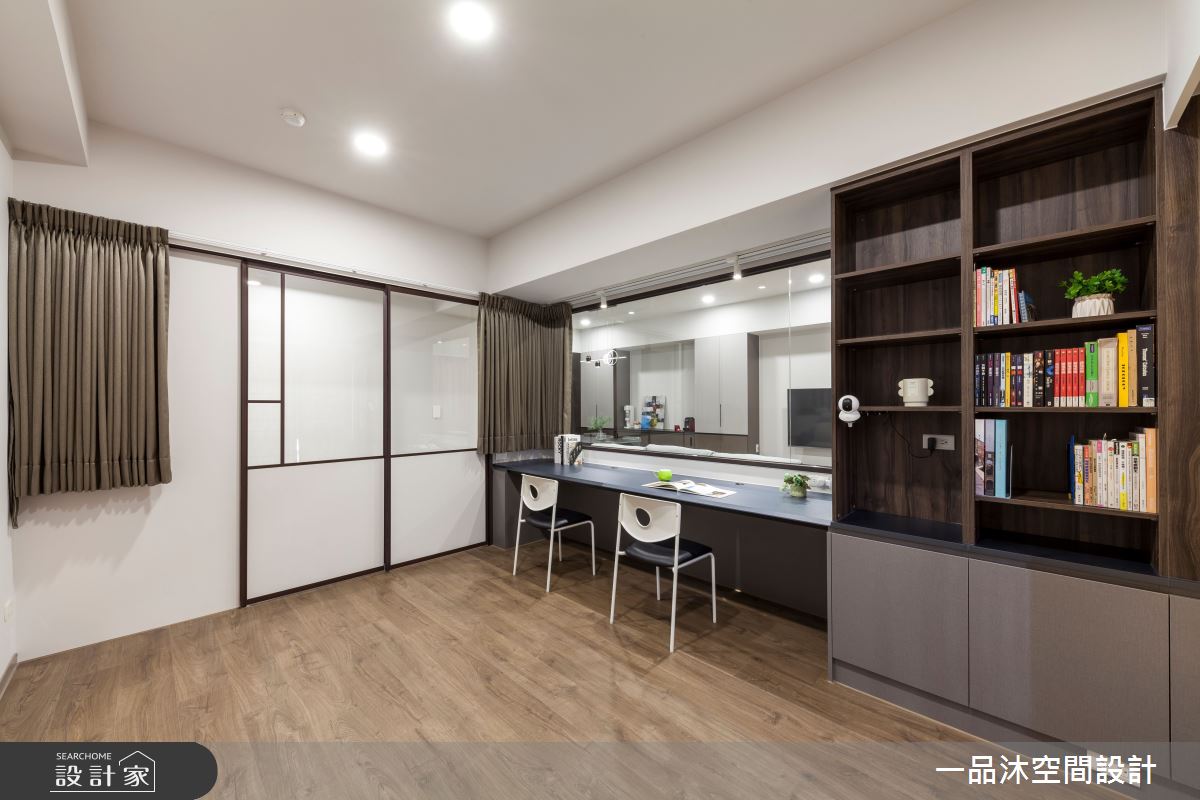 27坪新古屋(10年以下)＿混搭風書房案例圖片＿一品沐空間設計＿一品沐_23之20
