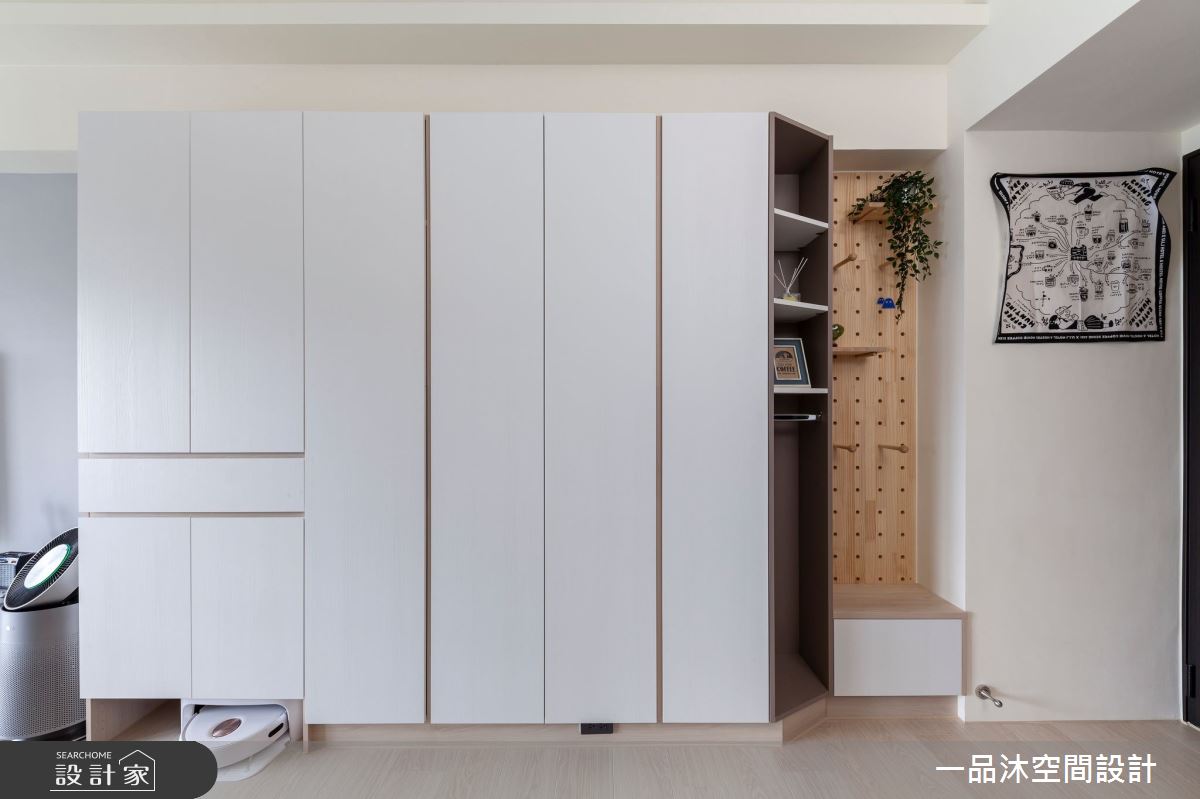 25坪新成屋(5年以下)＿混搭風玄關案例圖片＿一品沐空間設計＿一品沐_24之3545