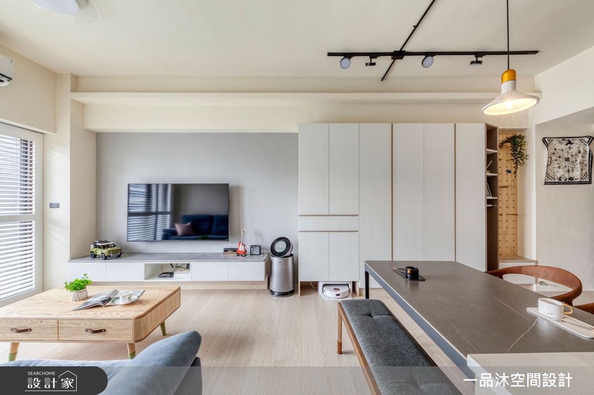 25坪新成屋(5年以下)＿混搭風客廳餐廳案例圖片＿一品沐空間設計＿一品沐_24之6