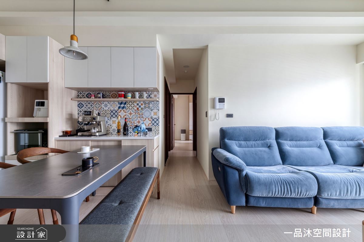 25坪新成屋(5年以下)＿混搭風客廳餐廳案例圖片＿一品沐空間設計＿一品沐_24之9