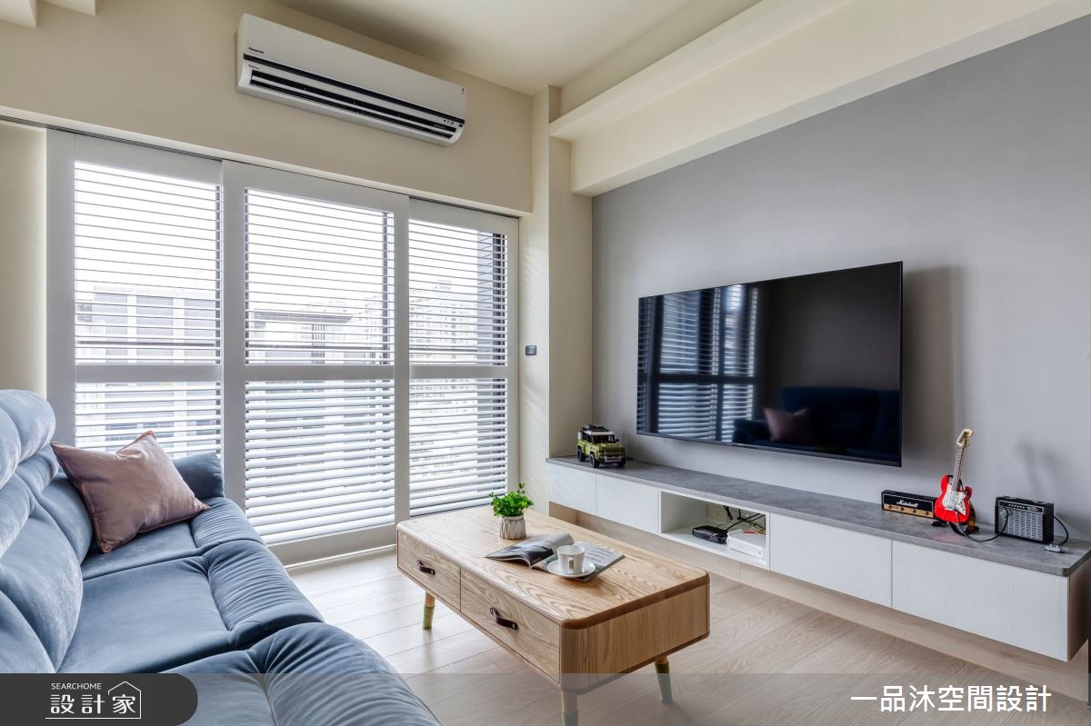 25坪新成屋(5年以下)＿混搭風客廳案例圖片＿一品沐空間設計＿一品沐_24之11