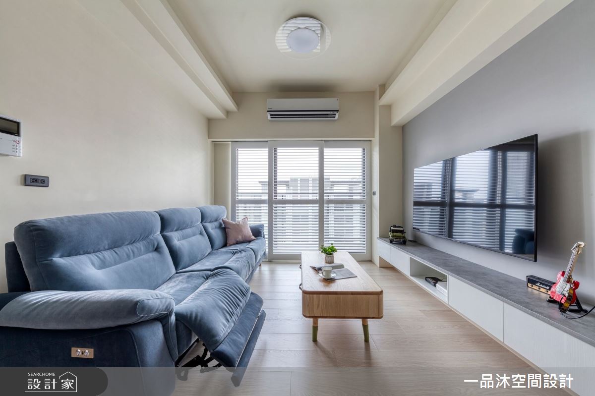 25坪新成屋(5年以下)＿混搭風客廳案例圖片＿一品沐空間設計＿一品沐_24之12
