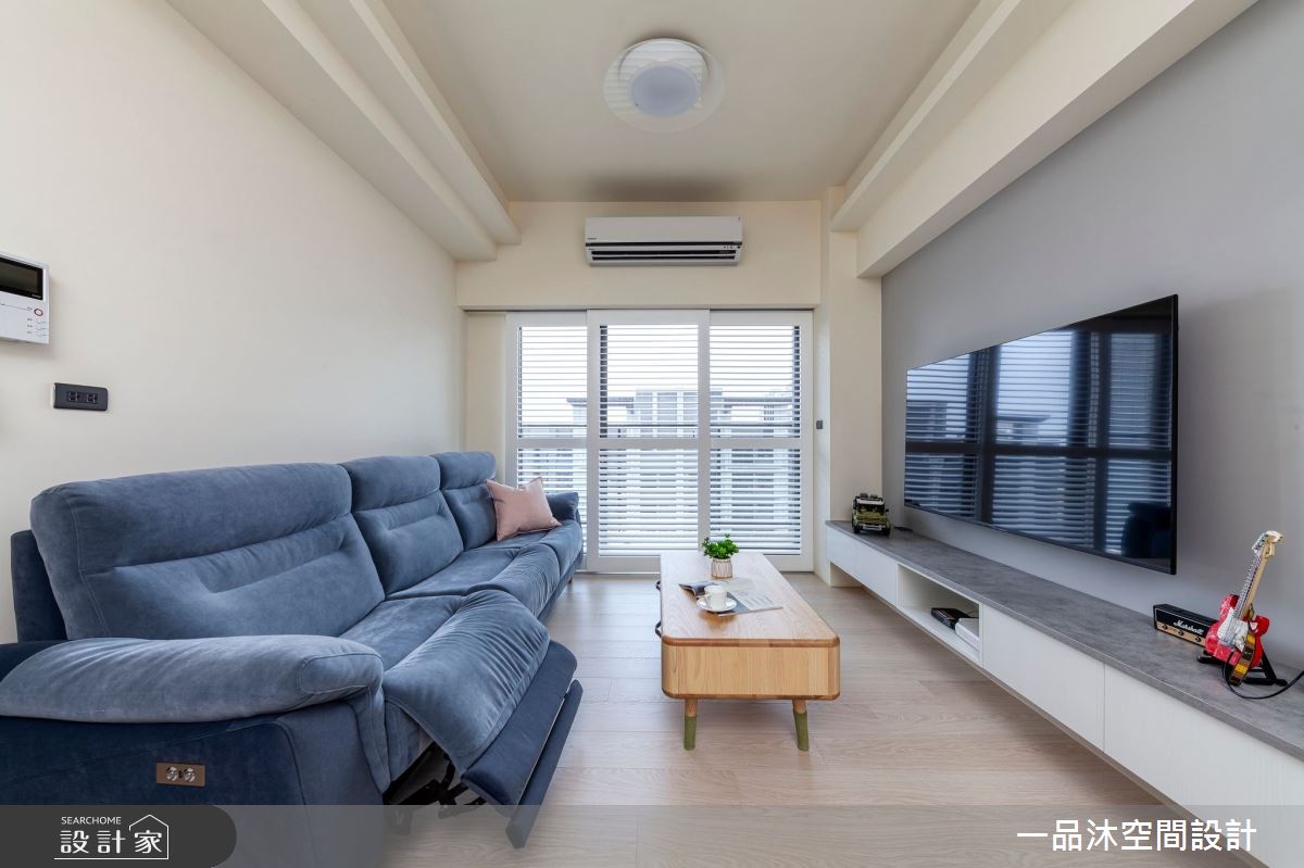 25坪新成屋(5年以下)＿混搭風客廳案例圖片＿一品沐空間設計＿一品沐_24之13