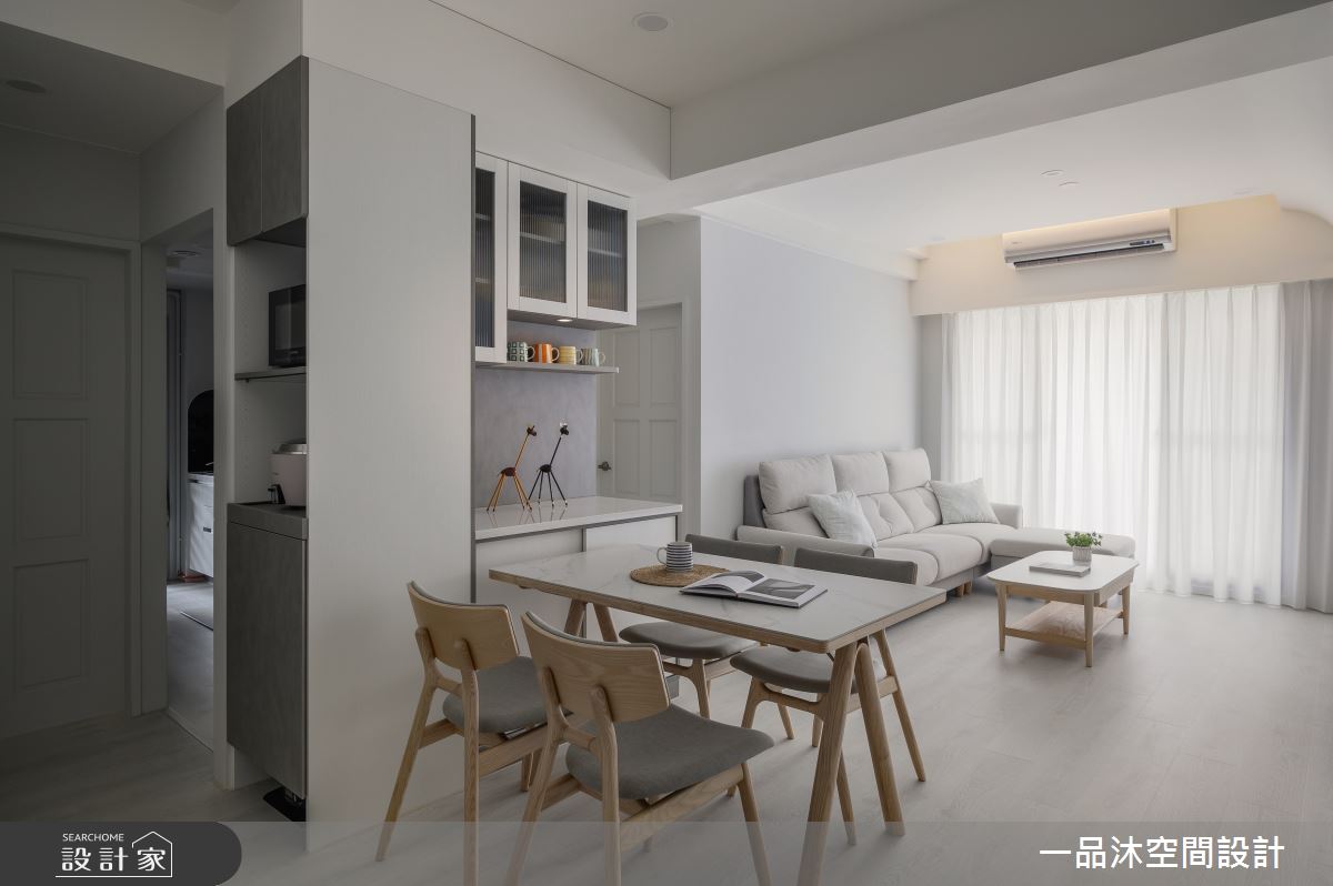 25坪新成屋(5年以下)＿北歐風客廳餐廳案例圖片＿一品沐空間設計＿一品沐_25之10