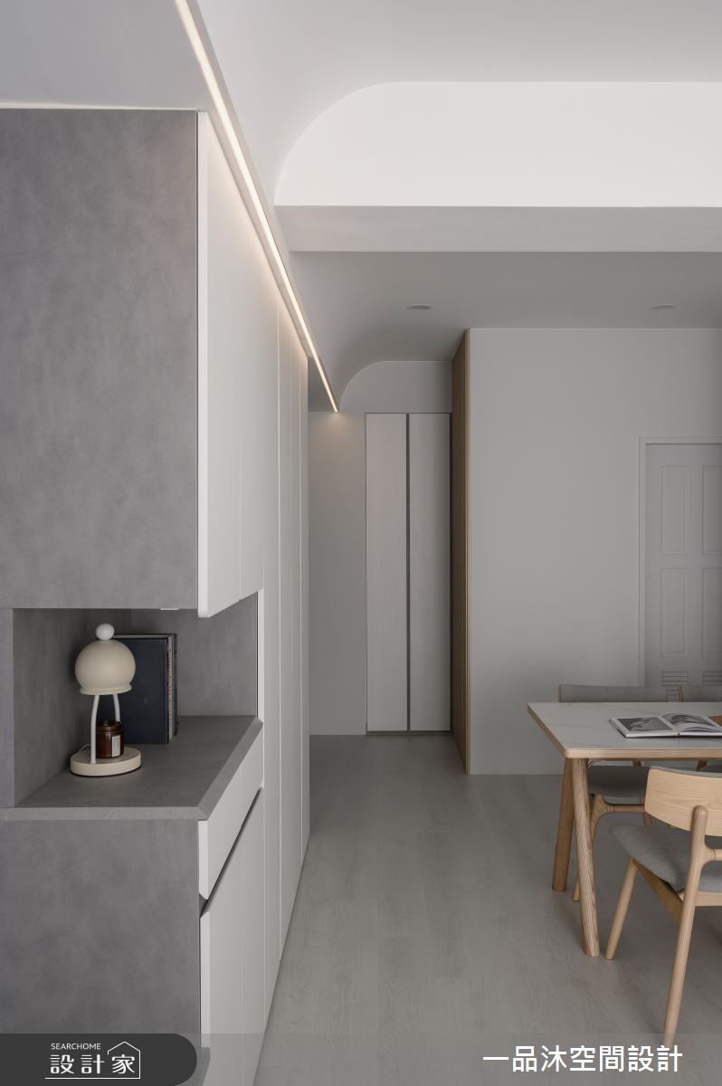 25坪新成屋(5年以下)＿北歐風玄關餐廳案例圖片＿一品沐空間設計＿一品沐_25之2