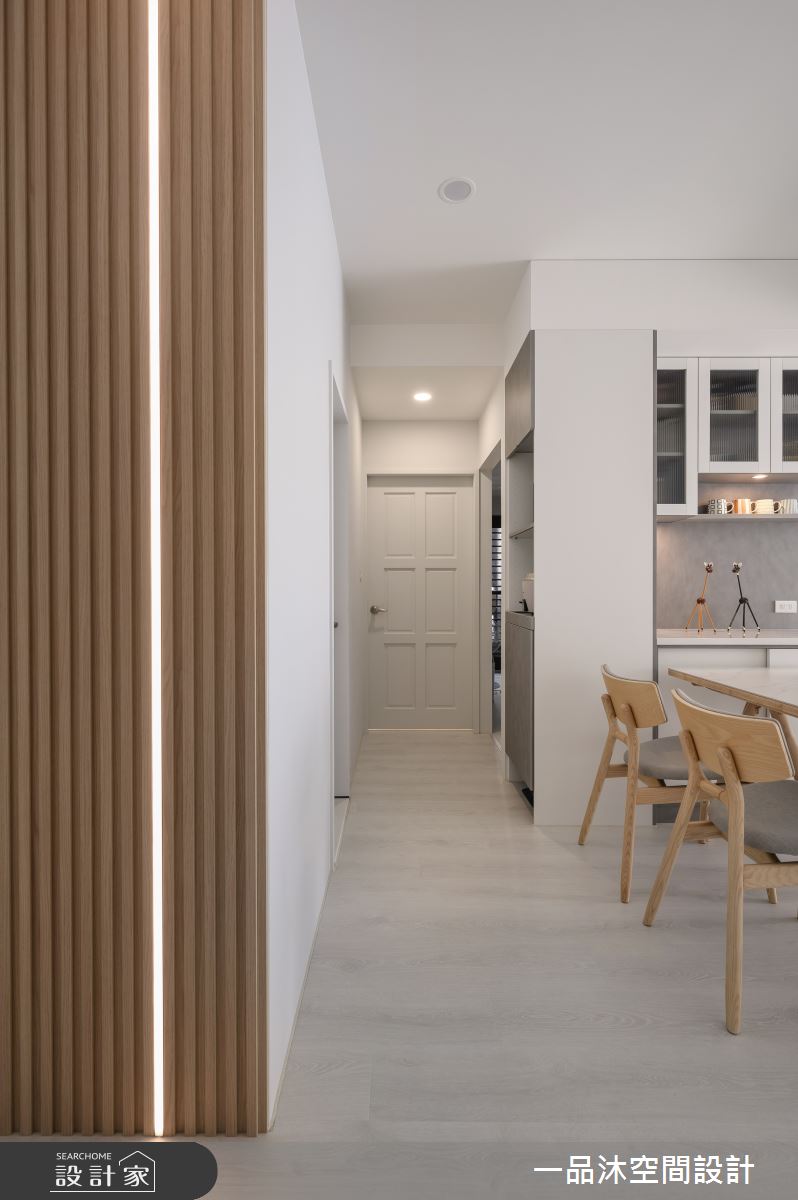 25坪新成屋(5年以下)＿北歐風餐廳走廊案例圖片＿一品沐空間設計＿一品沐_25之13