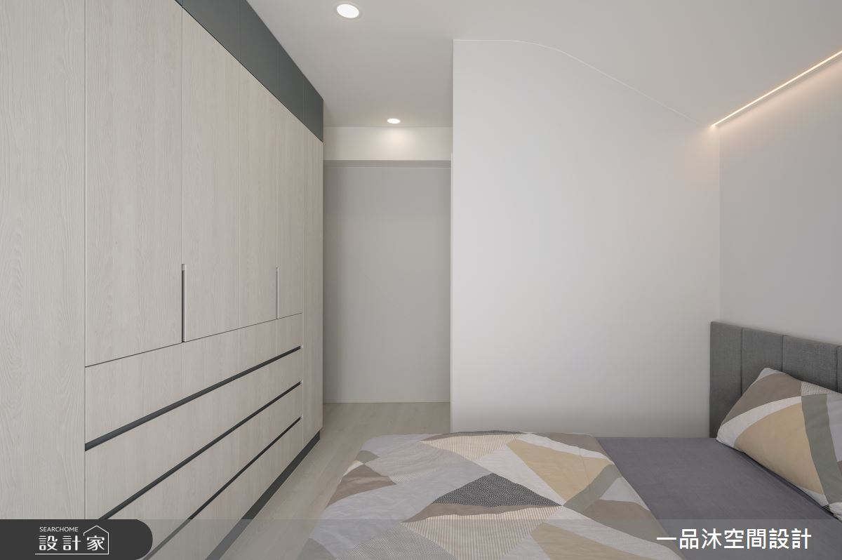 25坪新成屋(5年以下)＿北歐風臥室案例圖片＿一品沐空間設計＿一品沐_25之16