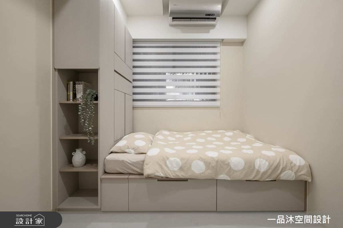 25坪新成屋(5年以下)＿北歐風客房案例圖片＿一品沐空間設計＿一品沐_25之19