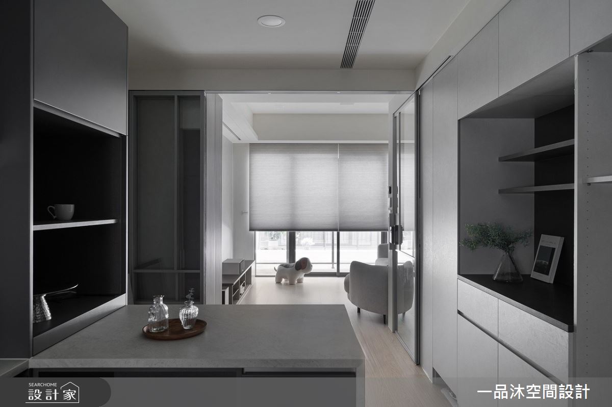 50坪新成屋(5年以下)＿現代風客廳餐廳中島案例圖片＿一品沐空間設計＿一品沐_26之8