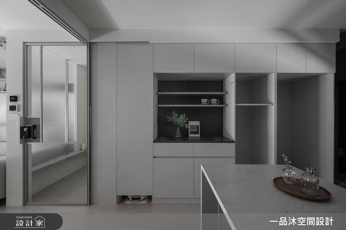 50坪新成屋(5年以下)＿現代風玄關餐廳中島案例圖片＿一品沐空間設計＿一品沐_26之11