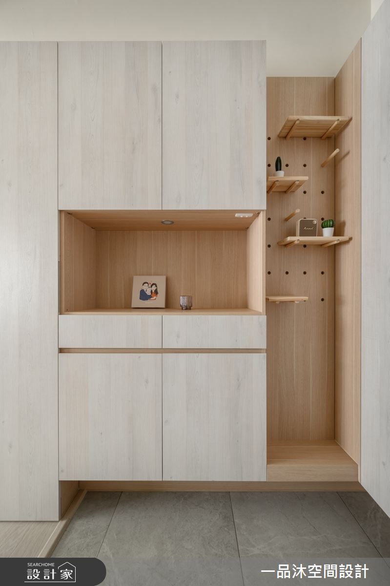 25坪新成屋(5年以下)＿日式無印風玄關案例圖片＿一品沐空間設計＿一品沐_28之2