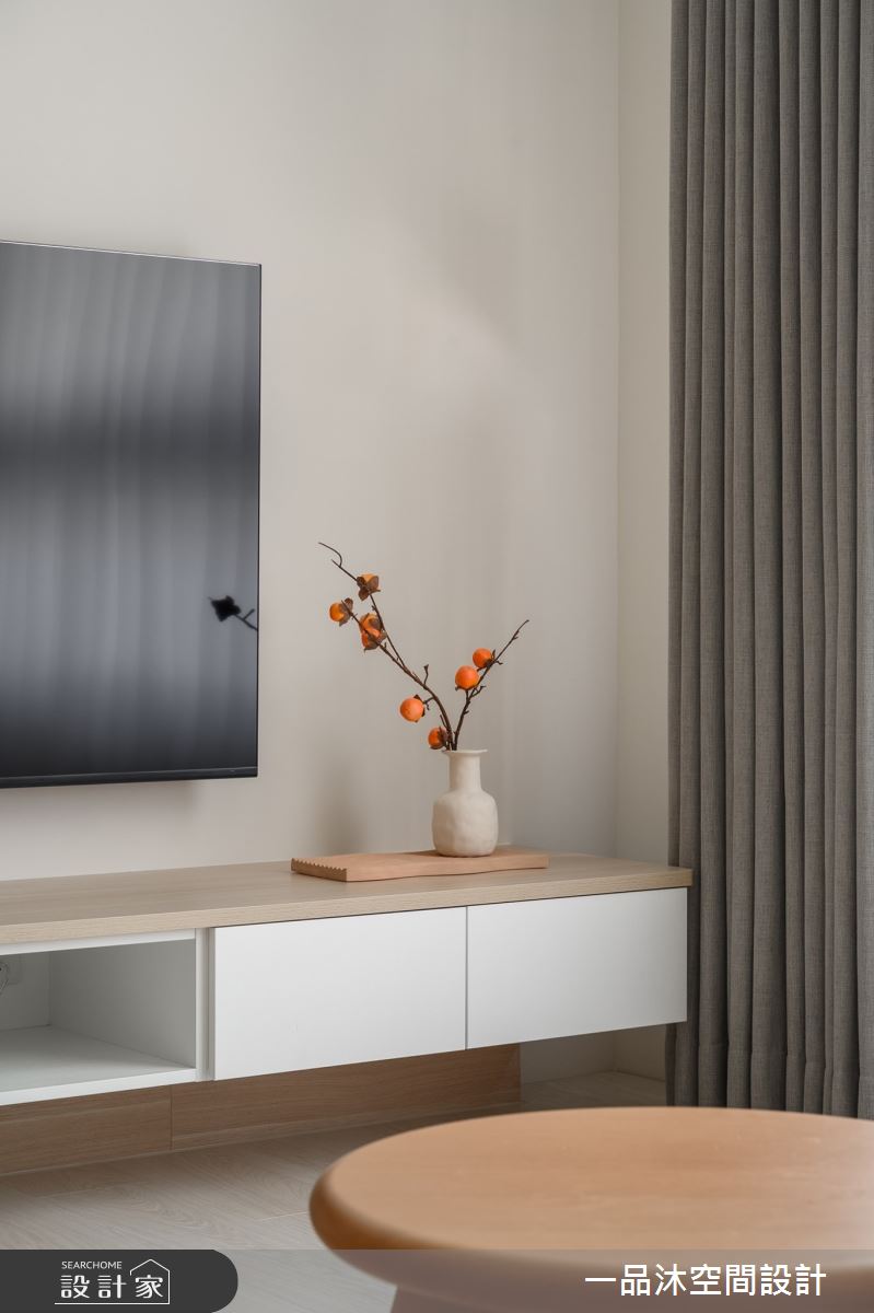 25坪新成屋(5年以下)＿日式無印風客廳案例圖片＿一品沐空間設計＿一品沐_28之5