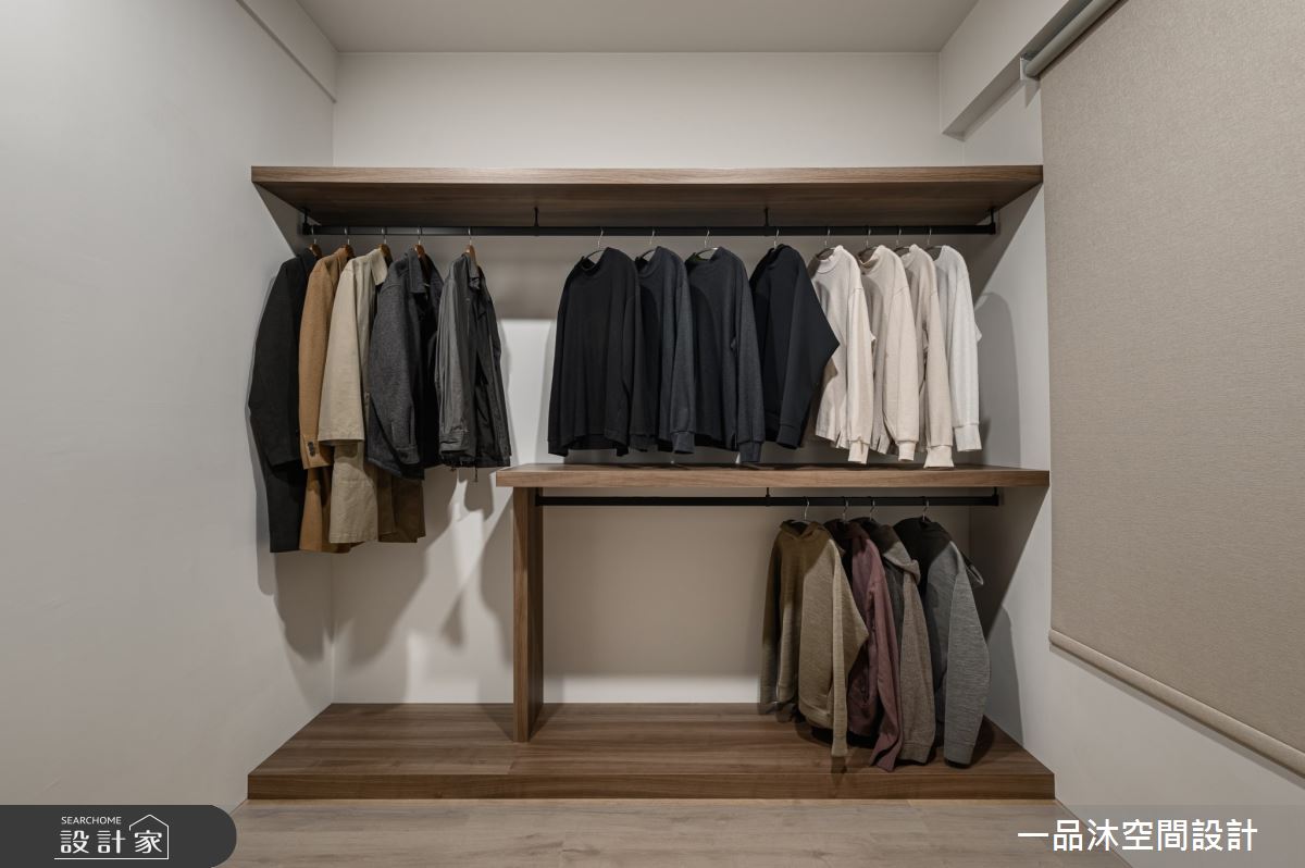 26坪新成屋(5年以下)＿混搭風更衣間案例圖片＿一品沐空間設計＿一品沐_30之11