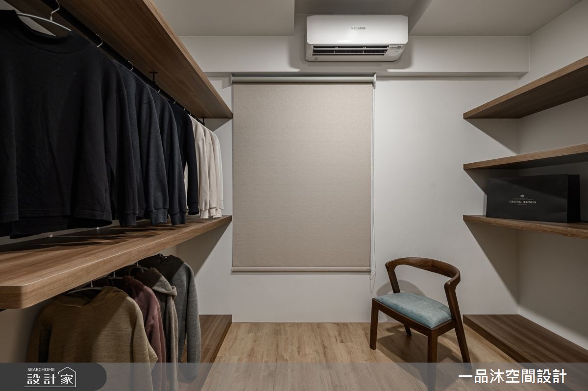 26坪新成屋(5年以下)＿混搭風更衣間案例圖片＿一品沐空間設計＿一品沐_30之10