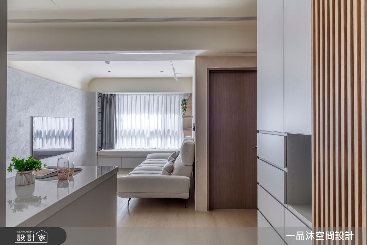 17坪新成屋(5年以下)＿混搭風客廳中島案例圖片＿一品沐空間設計＿一品沐_31之1