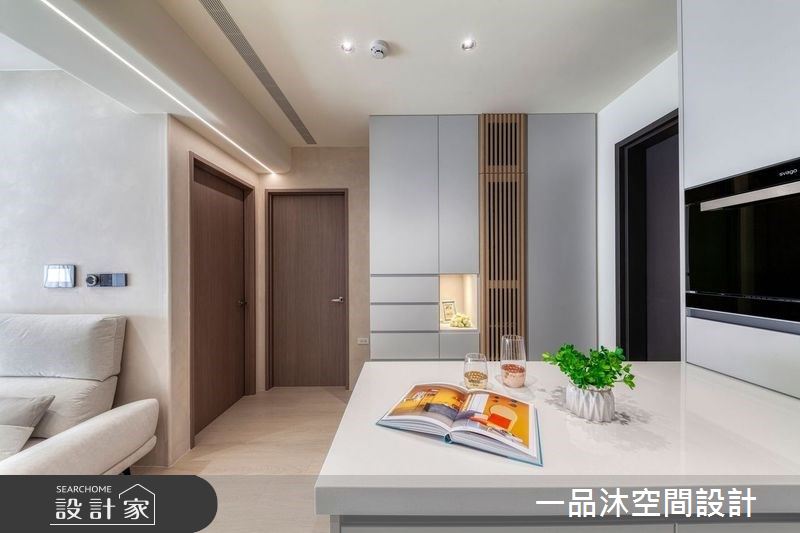 17坪新成屋(5年以下)＿混搭風中島案例圖片＿一品沐空間設計＿一品沐_31之4