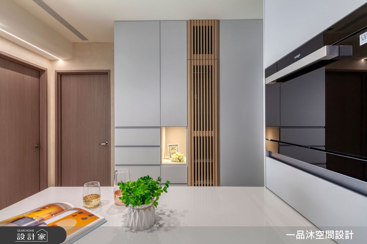 17坪新成屋(5年以下)＿混搭風中島案例圖片＿一品沐空間設計＿一品沐_31之5