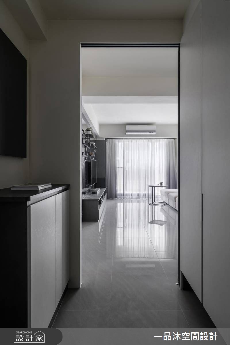 27坪新成屋(5年以下)＿現代簡約風玄關案例圖片＿一品沐空間設計＿一品沐_32之1