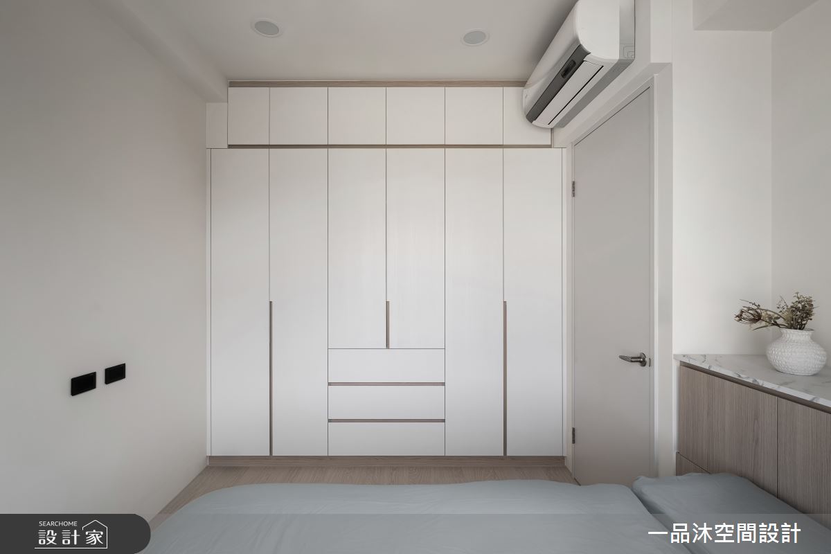 25坪新成屋(5年以下)＿現代簡約風臥室案例圖片＿一品沐空間設計＿一品沐_33之14