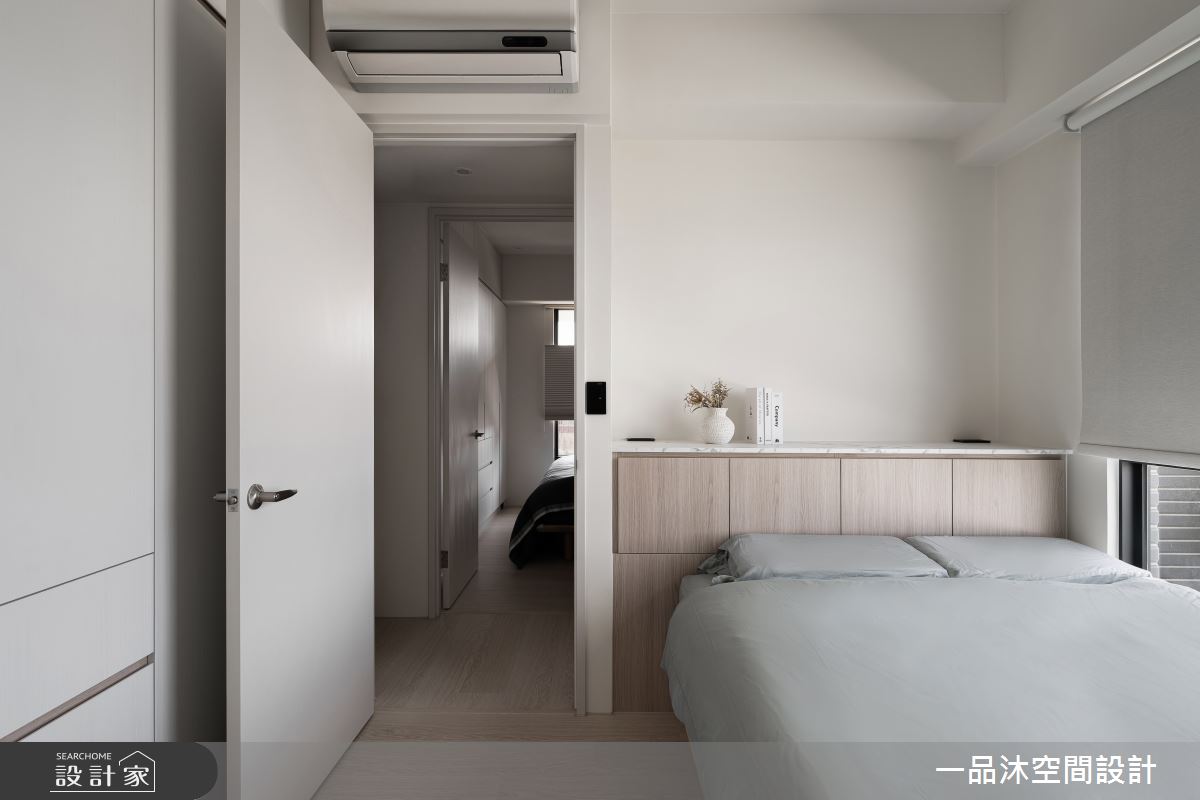 25坪新成屋(5年以下)＿現代簡約風臥室案例圖片＿一品沐空間設計＿一品沐_33之15