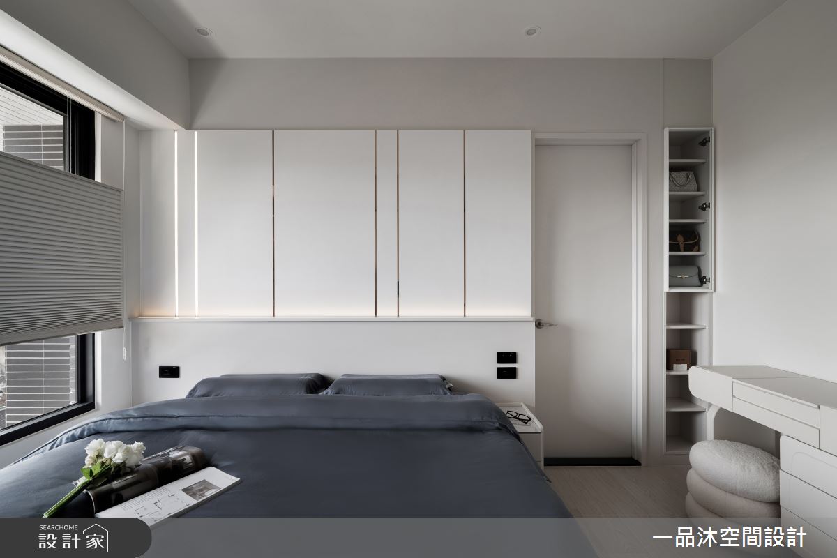 25坪新成屋(5年以下)＿現代簡約風臥室案例圖片＿一品沐空間設計＿一品沐_33之17