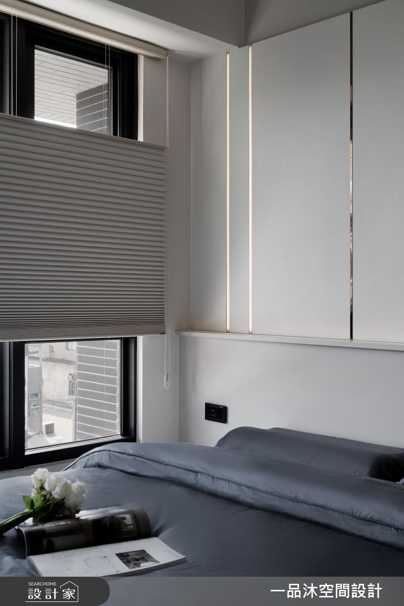25坪新成屋(5年以下)＿現代簡約風臥室案例圖片＿一品沐空間設計＿一品沐_33之19