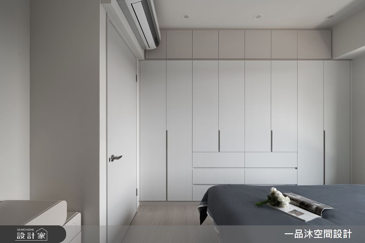 25坪新成屋(5年以下)＿現代簡約風臥室案例圖片＿一品沐空間設計＿一品沐_33之20