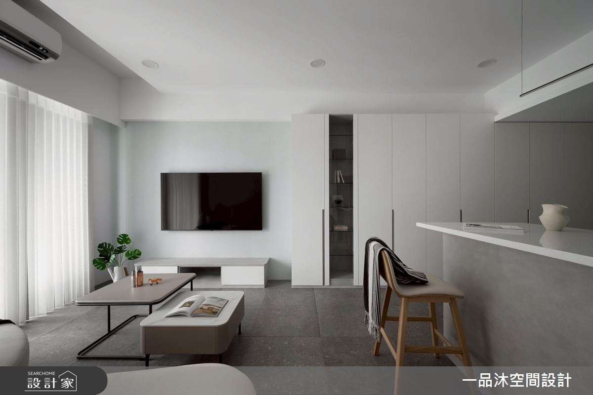 新成屋(5年以下)＿簡約風客廳餐廳吧檯中島案例圖片＿一品沐空間設計＿一品沐_35之3