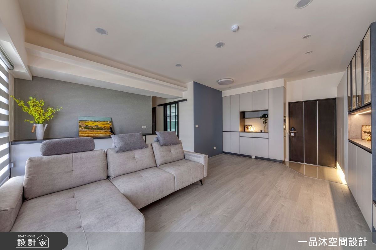 29坪新成屋(5年以下)＿北歐簡約風玄關客廳案例圖片＿一品沐空間設計＿一品沐_37之7