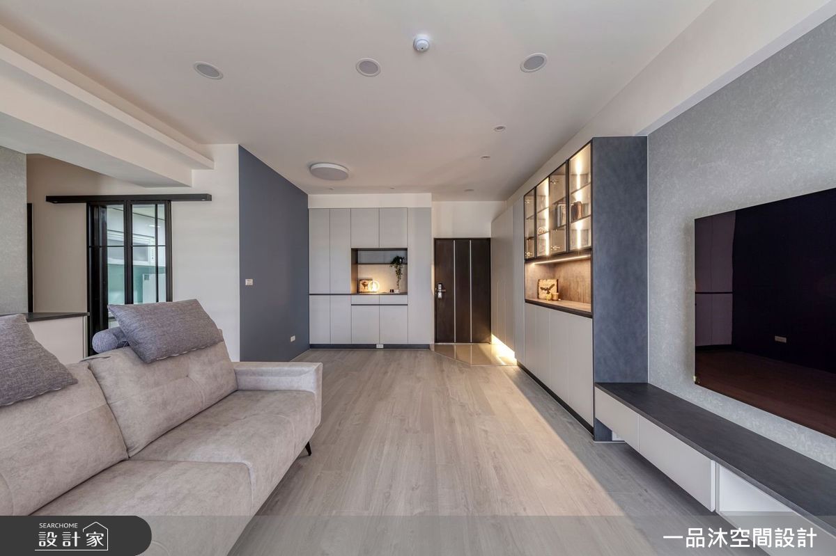 29坪新成屋(5年以下)＿北歐簡約風玄關客廳案例圖片＿一品沐空間設計＿一品沐_37之8