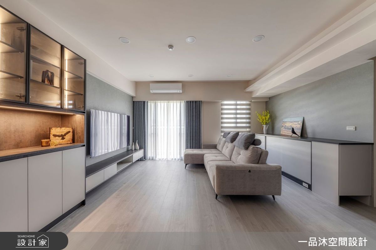 29坪新成屋(5年以下)＿北歐簡約風客廳案例圖片＿一品沐空間設計＿一品沐_37之11