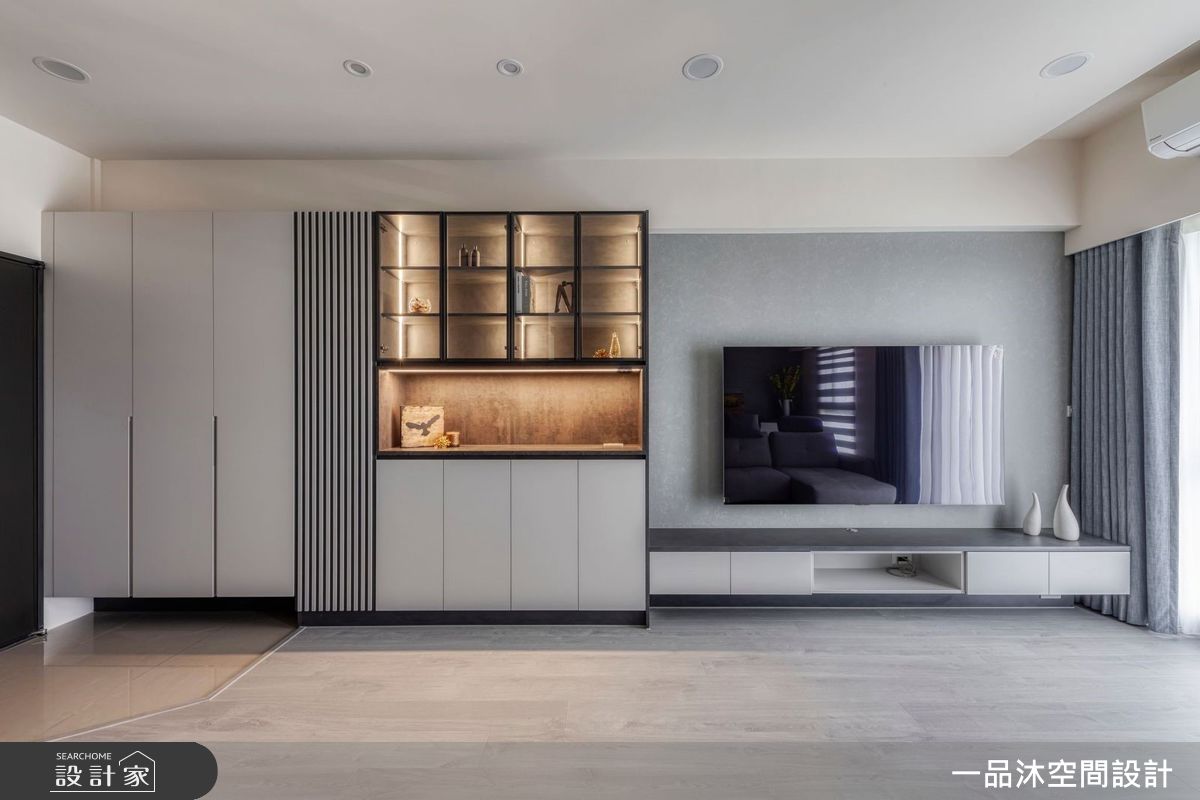 29坪新成屋(5年以下)＿北歐簡約風客廳案例圖片＿一品沐空間設計＿一品沐_37之5