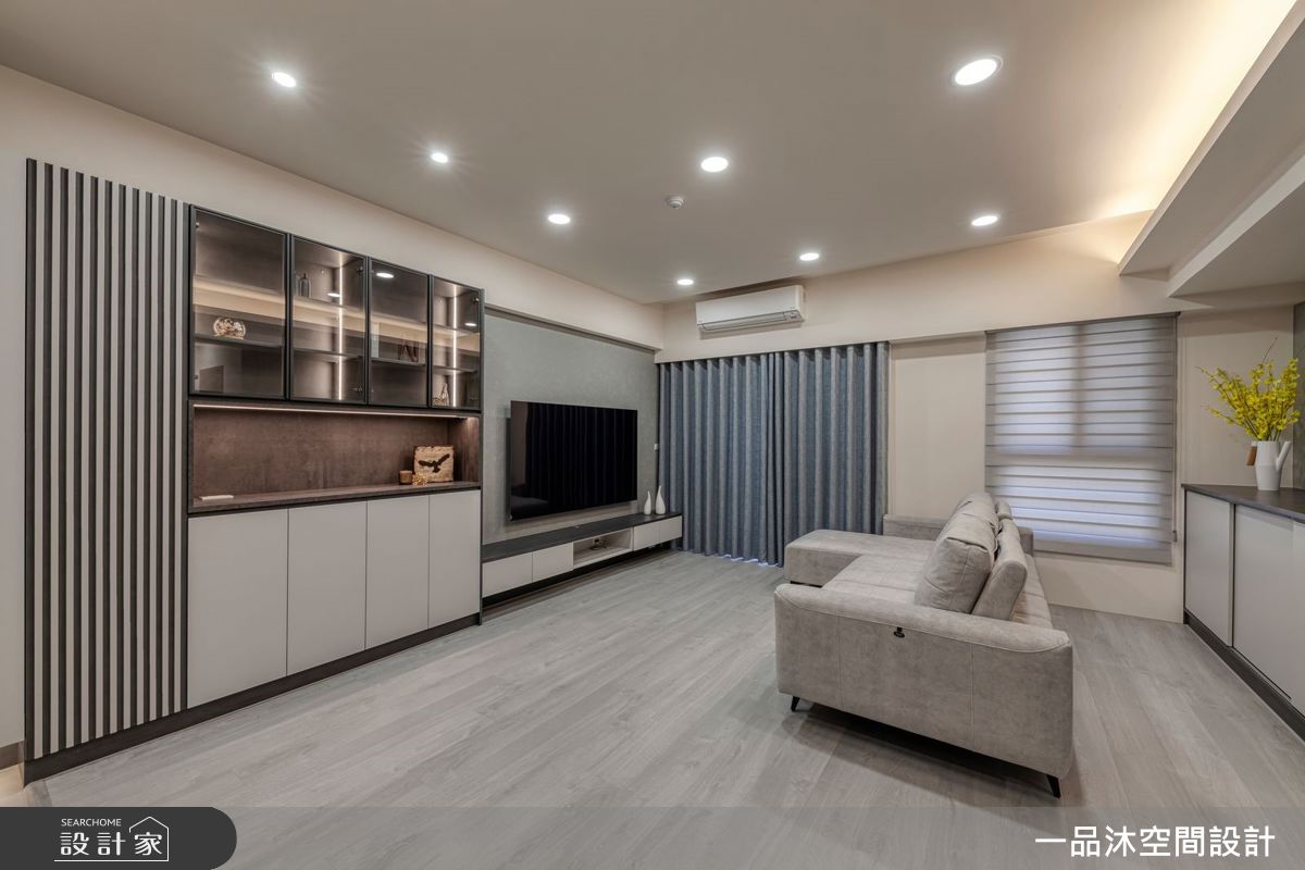 29坪新成屋(5年以下)＿北歐簡約風客廳案例圖片＿一品沐空間設計＿一品沐_37之12