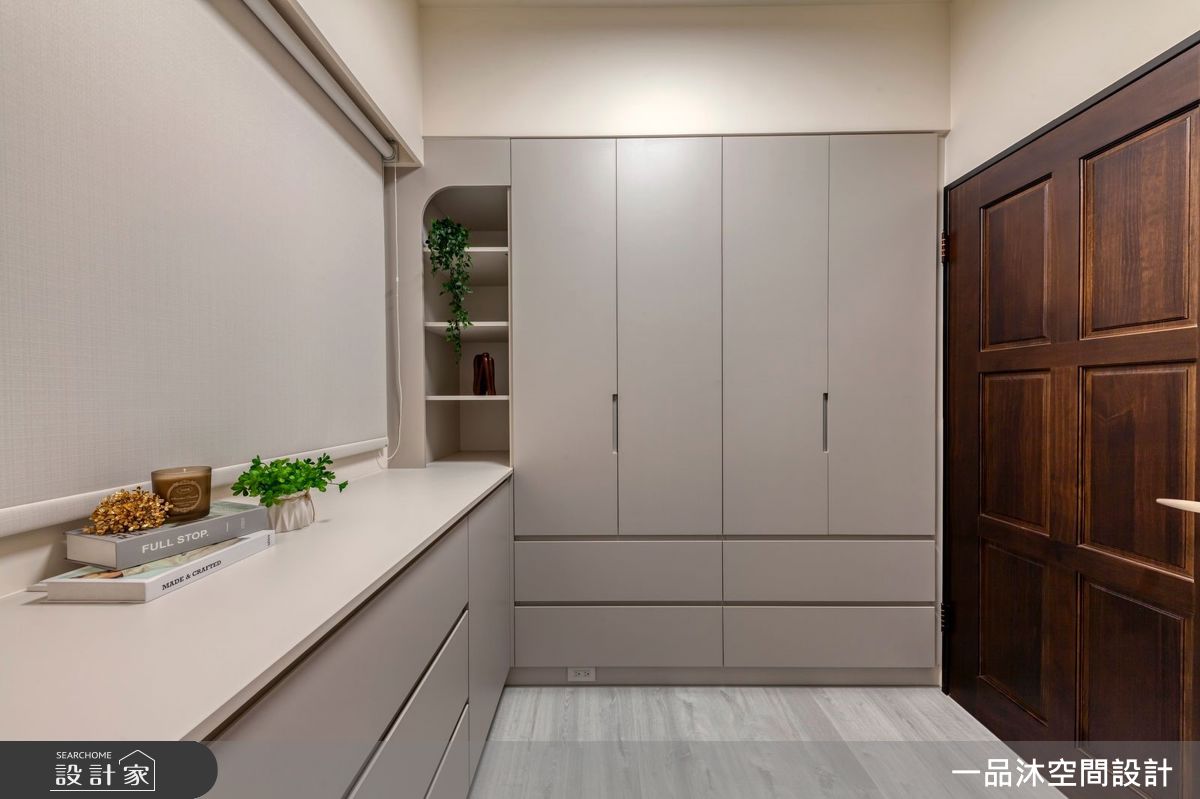 29坪新成屋(5年以下)＿北歐簡約風更衣間案例圖片＿一品沐空間設計＿一品沐_37之22