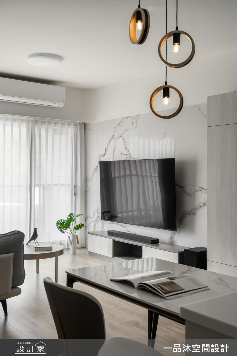 25坪新成屋(5年以下)＿北歐風客廳餐廳案例圖片＿一品沐空間設計＿一品沐_38之10