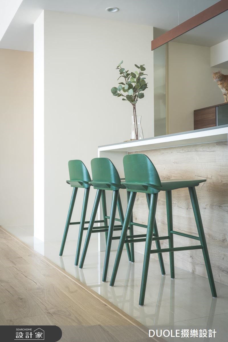 26坪新成屋(5年以下)＿休閒風吧檯案例圖片＿DUOLE掇樂設計＿掇樂_02之7