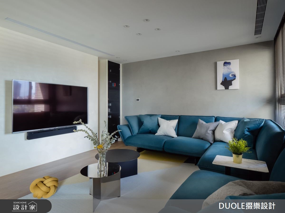35坪新成屋(5年以下)＿現代風客廳案例圖片＿DUOLE掇樂設計＿掇樂_06之10