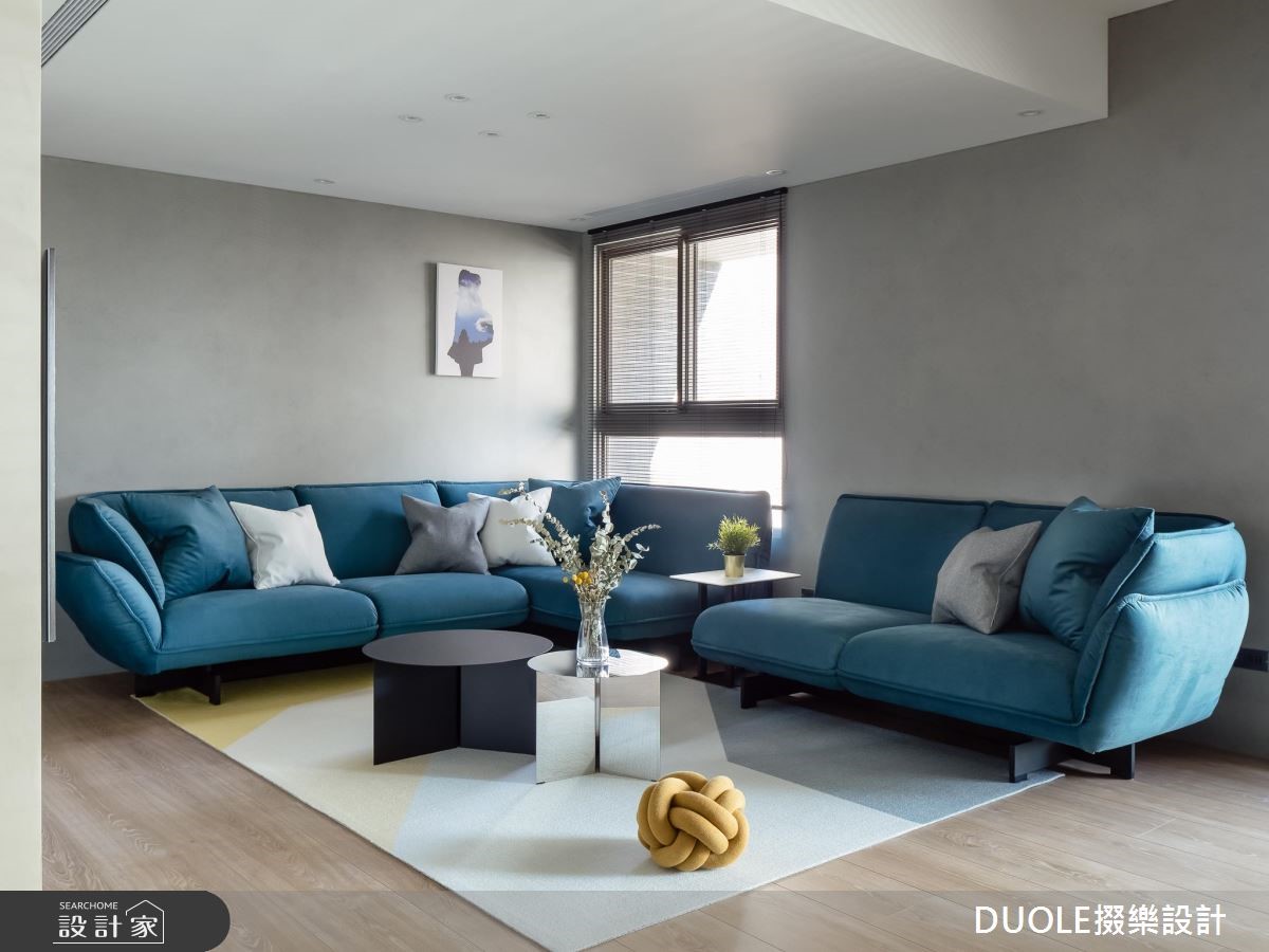 35坪新成屋(5年以下)＿現代風客廳案例圖片＿DUOLE掇樂設計＿掇樂_06之11